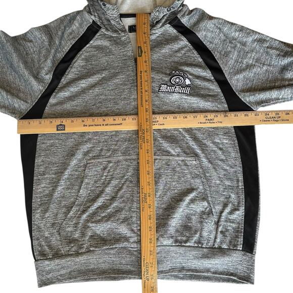 Men's Zip Up Hoodie Size Large Maui Built - Picture 2 of 6